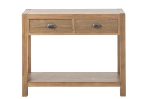 Konsola FARMHOUSE 100x37x81 cm z szufladami drewniania klasyczna