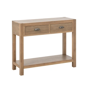 Klasyczn konsola FARMHOUSE 100x37x81 cm z szufladami drewniania klasyczna