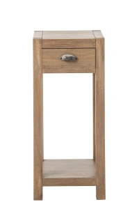 Wysoki stolik boczny FARMHOUSE 40x40x90 cm