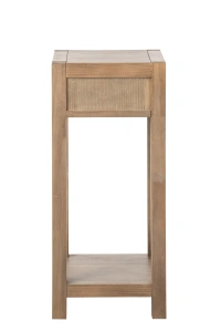 Wysoki stolik boczny FARMHOUSE 40x40x90 cm