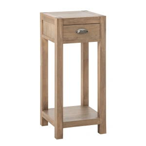Wysoki stolik boczny FARMHOUSE 40x40x90 cm