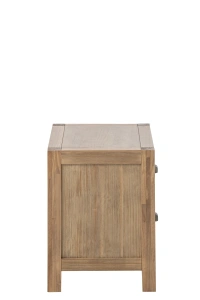 Stolik nocny FARMHOUSE szuflady szafka 55x40x53 cm