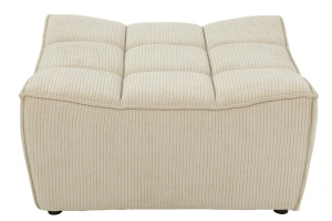 Otomana puf MONNO sofa modułowa beżowy sztruks 84x92x44 cm