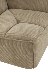 Sofa MONNO moduł narożny taupe sztruks 98x98x83 cm