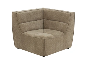 Sofa MONNO moduł narożny taupe sztruks 98x98x83 cm