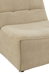 Sofa MONNO moduł ciemny beż sztruks 98x83x83 cm