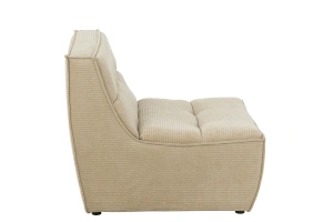 Sofa MONNO moduł ciemny beż sztruks 98x83x83 cm