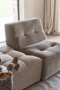Sofa MONNO moduł taupe sztruks 98x83x83 cm