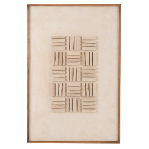 Dekoracja ścienna grafika JOHN w ramie 122x82 cm