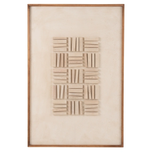 Dekoracja ścienna grafika JOHN w ramie 122x82 cm