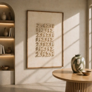 Dekoracja ścienna grafika JOSH w ramie 122x82 cm