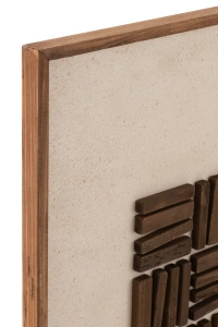 Dekoracja ścienna grafika JOHN Dark w ramie 122x82 cm