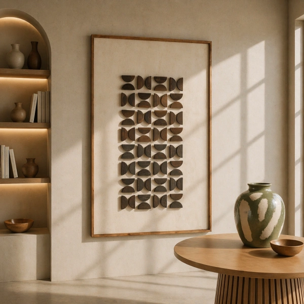 Dekoracja ścienna grafika JOSH Dark w ramie 122x82 cm