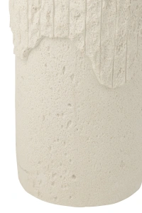 Piedestał ROCKY biały postument Śr. 35x90 cm